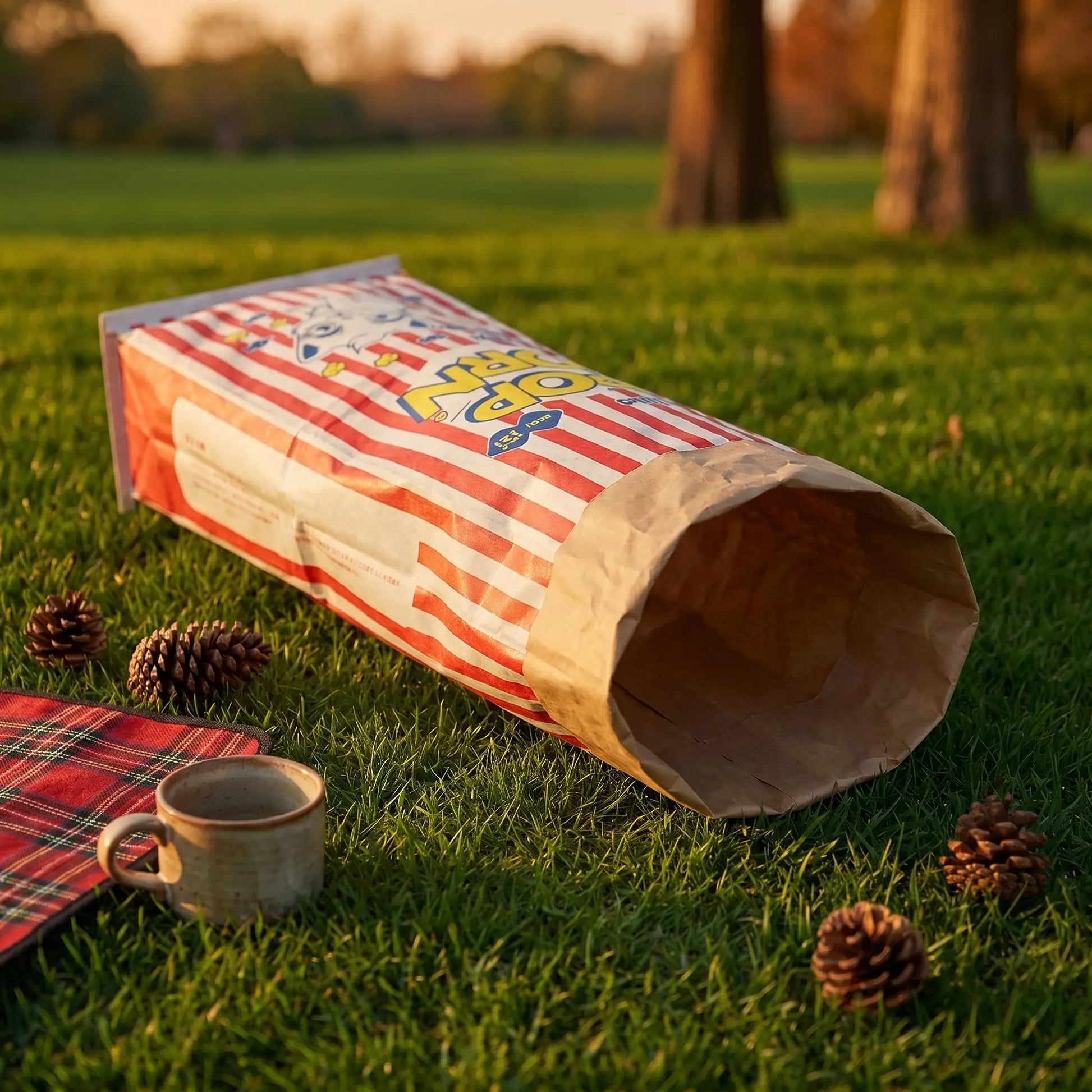 Upgrade Cat Toy Cute Large Kraft Paper Double-Layer Crinkle Bag Cat Hideout (29.53*13.78Inch), Hide & Seek Play Tunnel Cat Bed Puzzle Relaxation, Cat Hideout Toy Cat Crinkle Toy for Indoor Kittens & Adult
