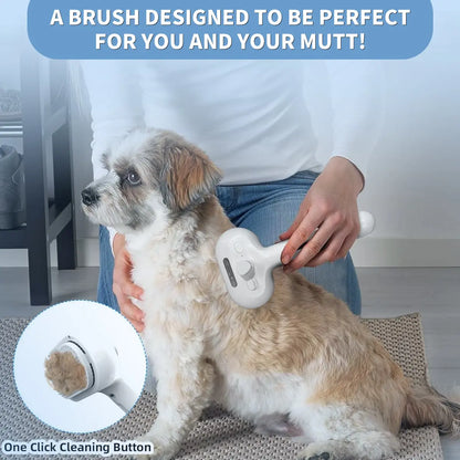 Catpick Pet Spray Hair Removal Comb, One Button Hair Removal Comb, Spray Odor Removal, Cat Brush, Dog Beauty Brush