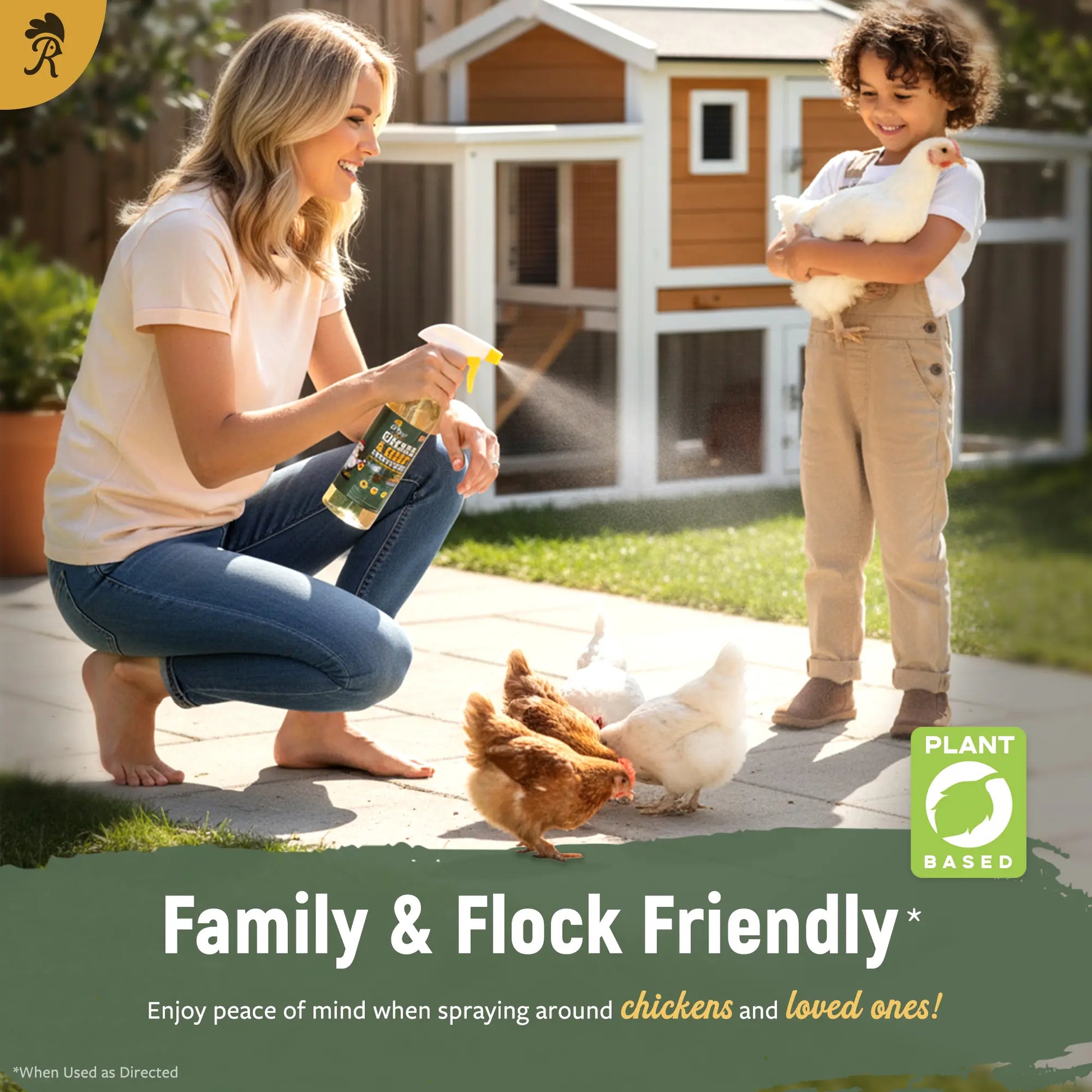 Reliant Pet Chicken & Coop Poultry Spray for Mites,Lice,Ticks,Fleas and Flies - Safe for Use on Chickens and No Egg Removal Needed - Sale - Mother'S Day Sale - Father'S Day Sale - Deals for You Days Sale